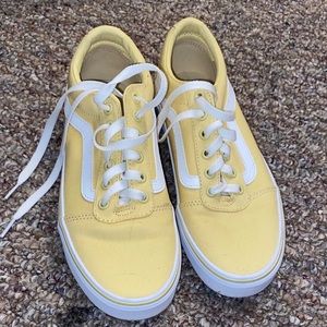 Yellow Old School Vans